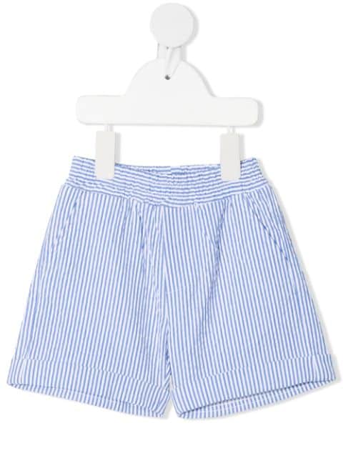 Monnalisa pinstripe cotton shorts