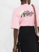 Palm Angels playera con logo estampado