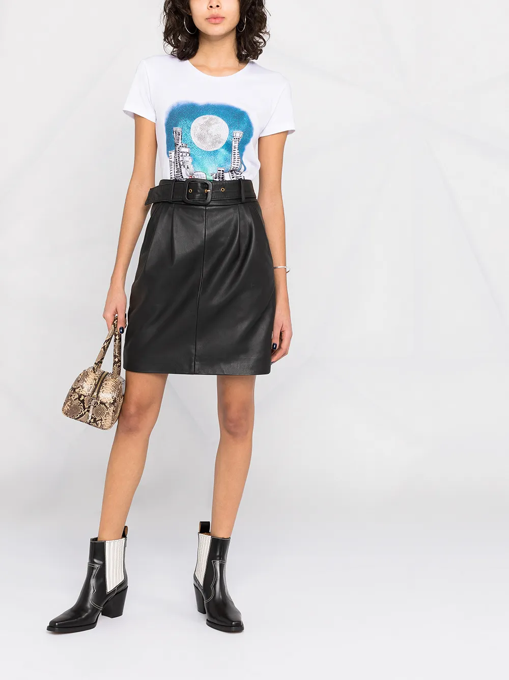 фото Patrizia pepe футболка с принтом