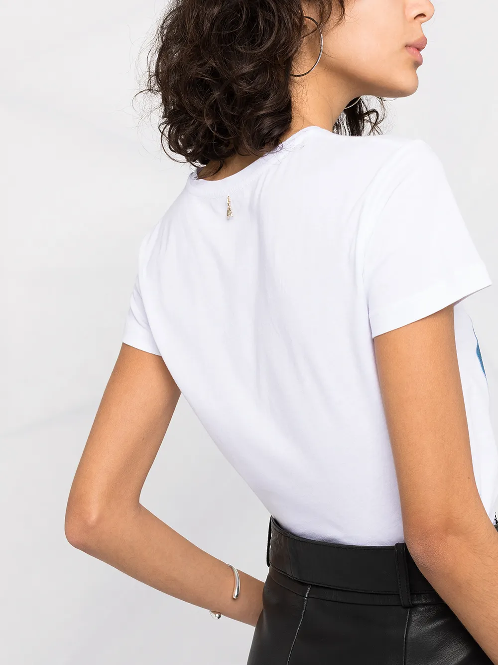 фото Patrizia pepe футболка с принтом