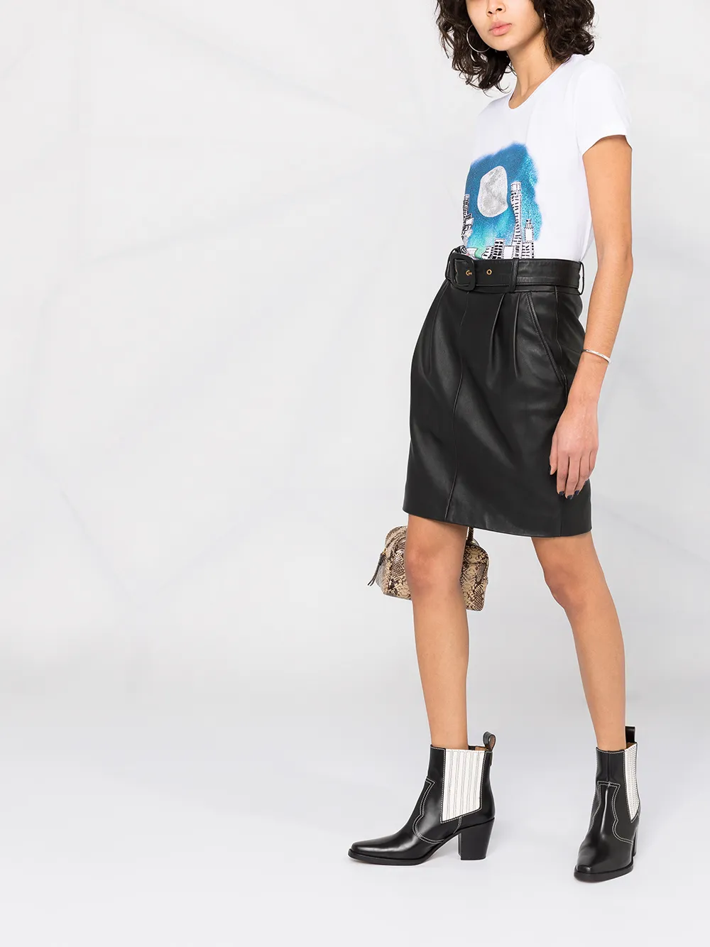 фото Patrizia pepe футболка с принтом