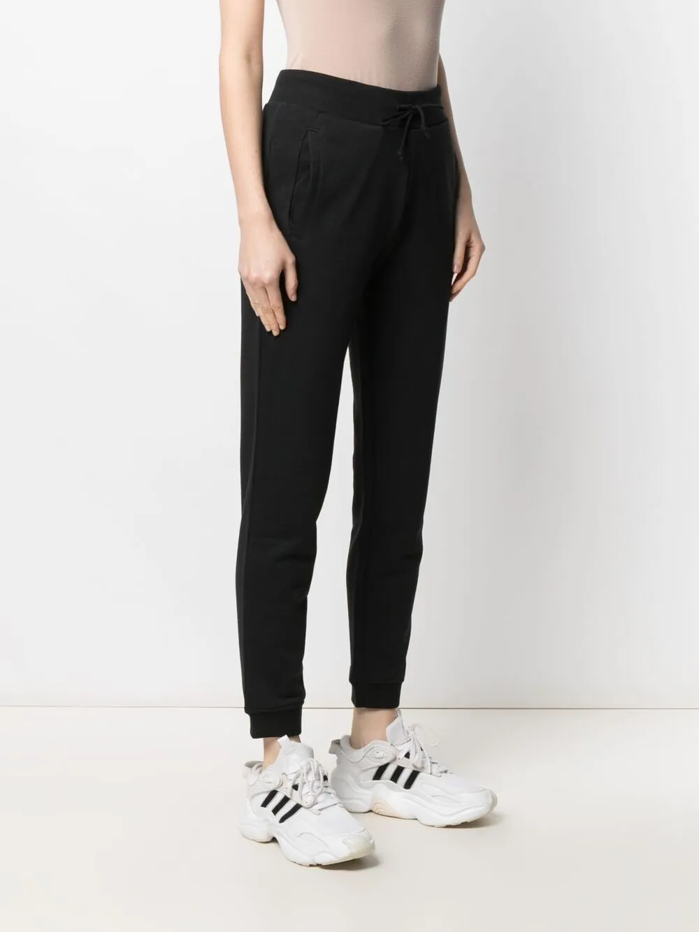 ADIDAS ORIGINALS LOGO-PRINT TRACK TROUSERS
