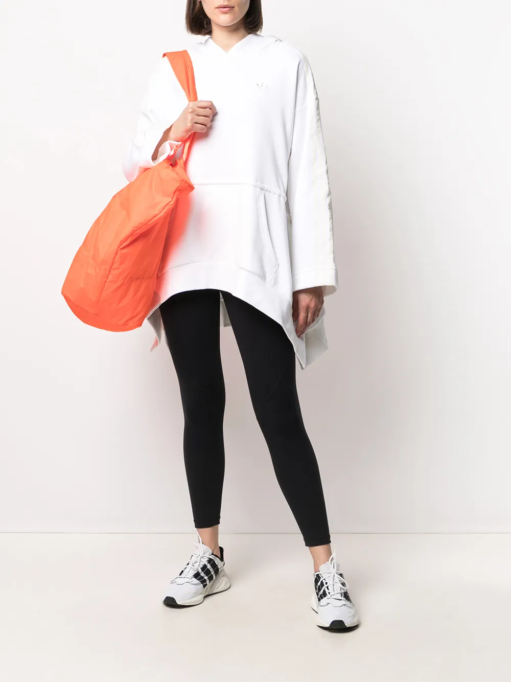 фото Adidas худи с широким подолом