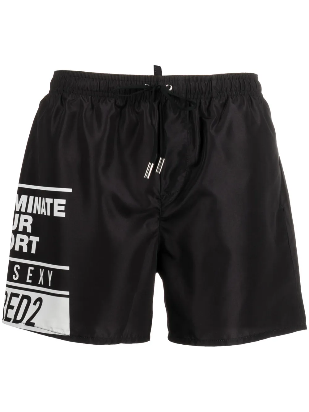 Dsquared2 logo-print Swim Shorts - Farfetch