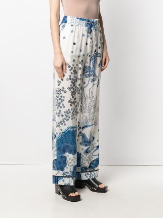 Toile de Jouy 印花长裤展示图