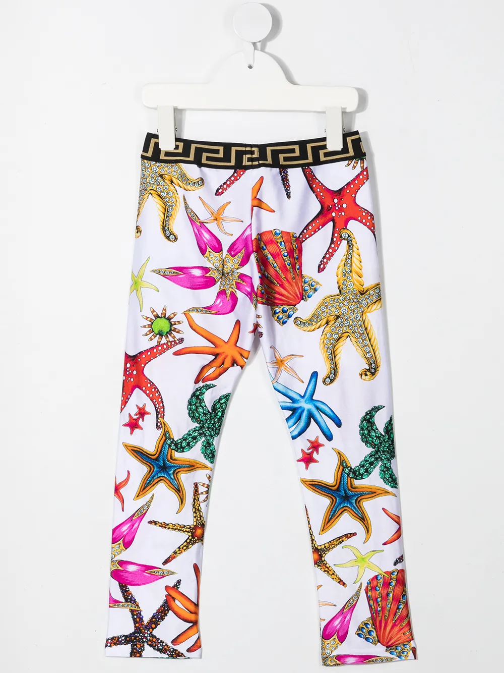 VERSACE STARFISH-PRINT TROUSERS