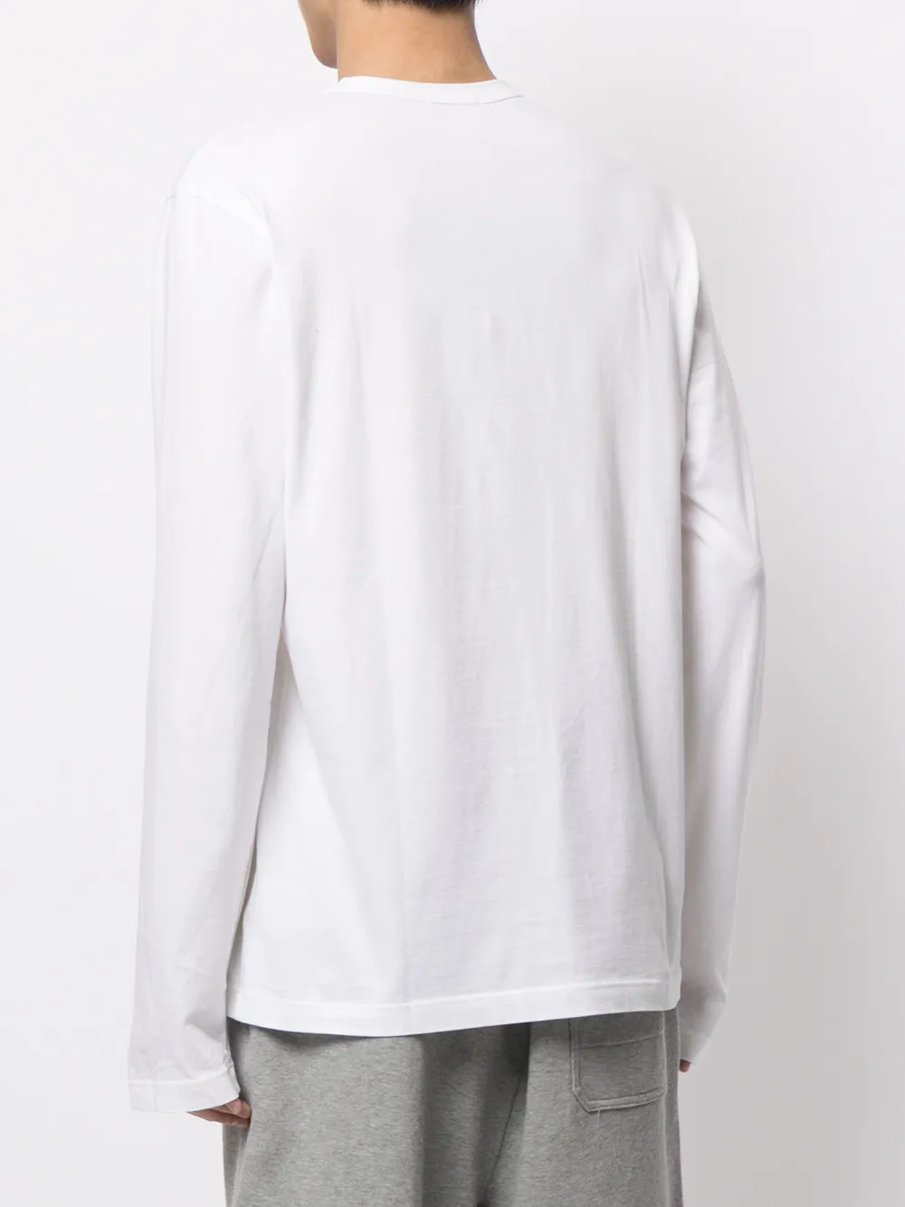 фото James perse топ из джерси с круглым вырезом