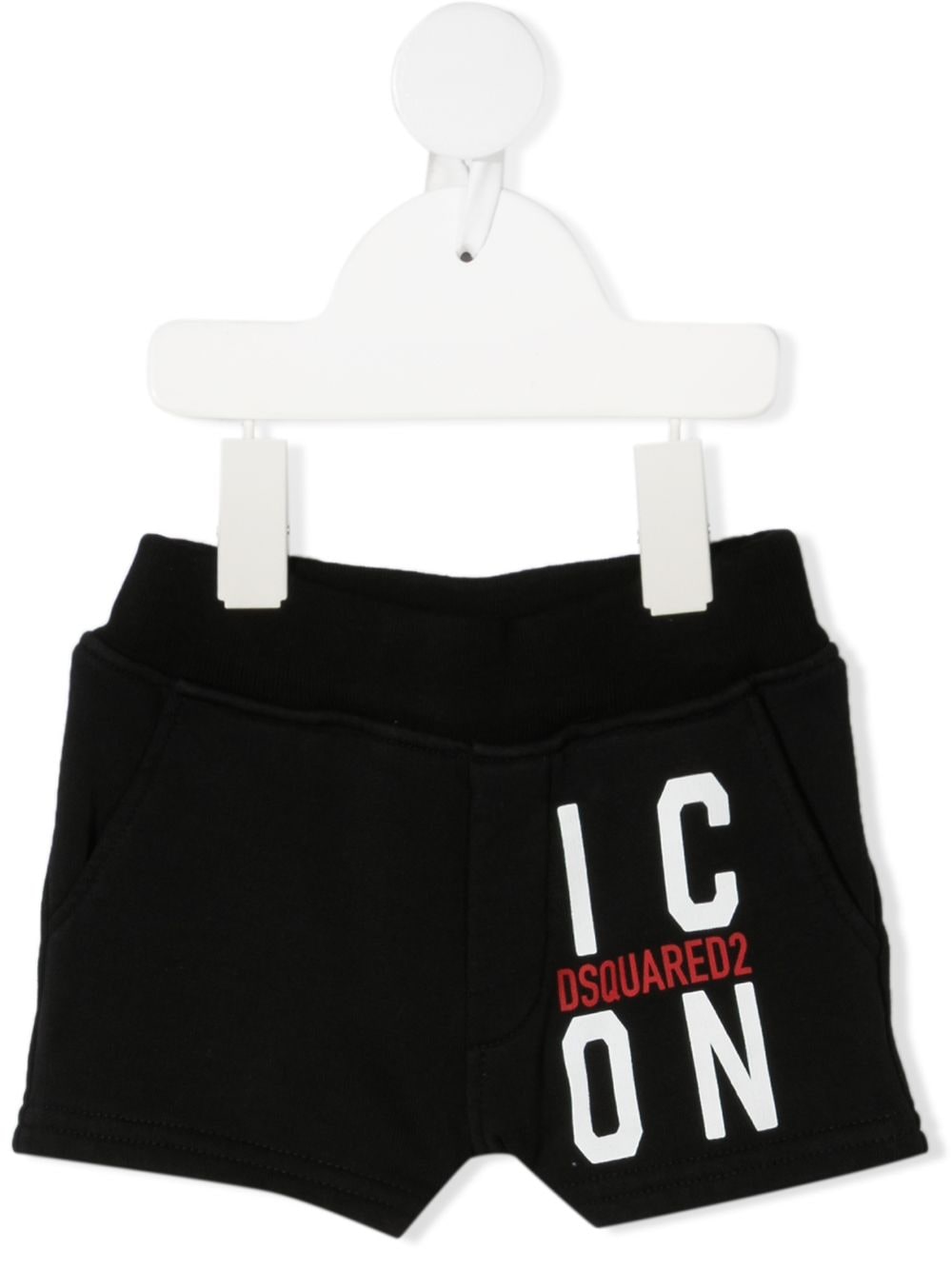 фото Dsquared2 kids шорты с принтом icon