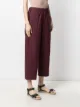 Alysi elasticated cropped trousers