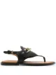 Image 1 of See by Chloé chain-link flat sandals