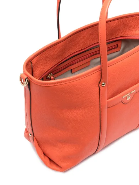 beck medium pebbled leather satchel