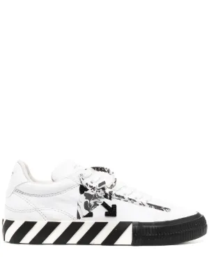 off white sports shoes