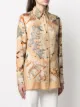 Hermès 1990s pre-owned animals print shirt