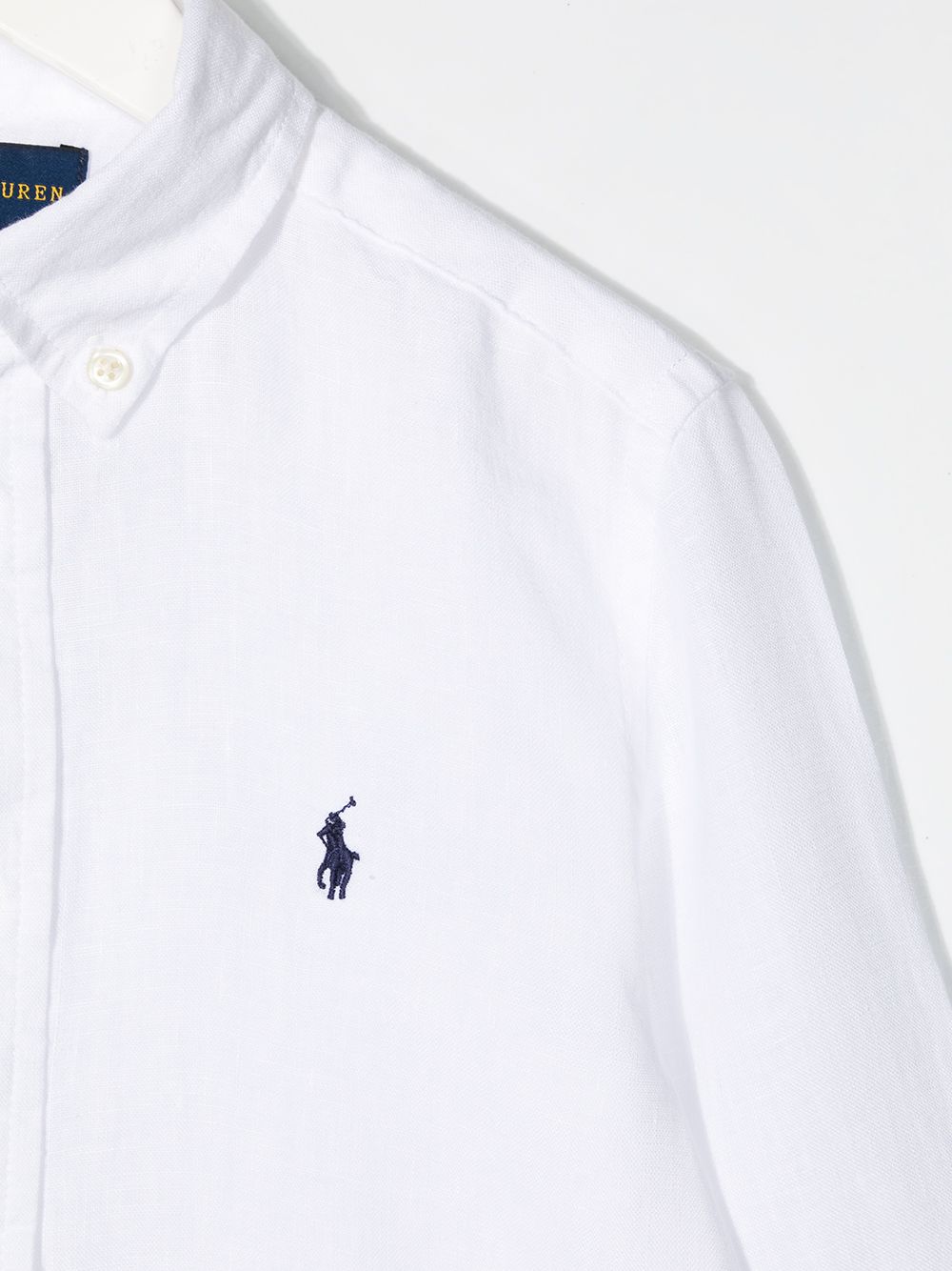 фото Ralph lauren kids рубашка с вышивкой polo pony