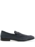 Henderson Baracco penny slot almond-toe loafers - Blue