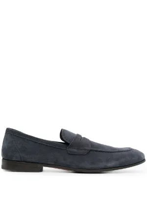 Tricker's Elton タッセル ローファー | ブルー | FARFETCH JP