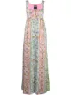 Image 1 of Versace Jeans Couture Tuileries-print maxi dress