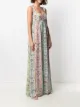 Versace Jeans Couture Tuileries-print maxi dress