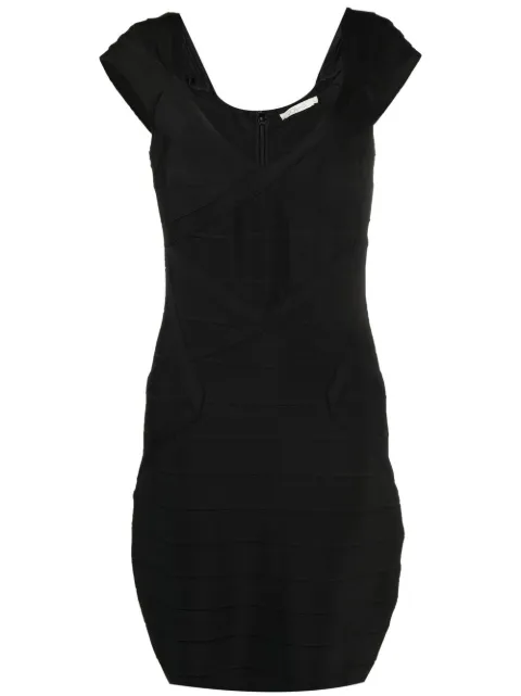 A.N.G.E.L.O. Vintage Cult 2000s panelled fitted dress