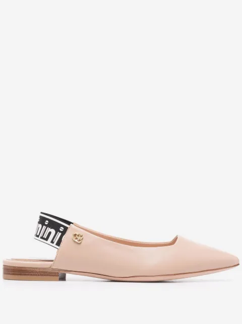 Baldinini slingback pointed ballerinas