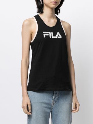 Jade logo-printed tank top展示图