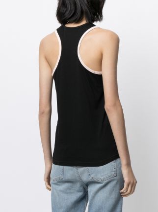 Jade logo-printed tank top展示图