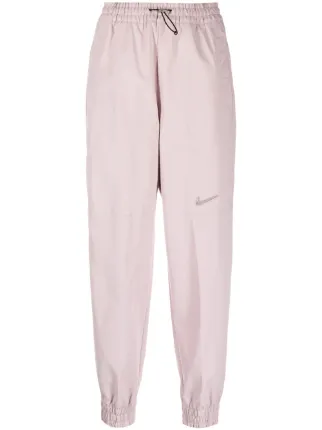 pink nike track pants