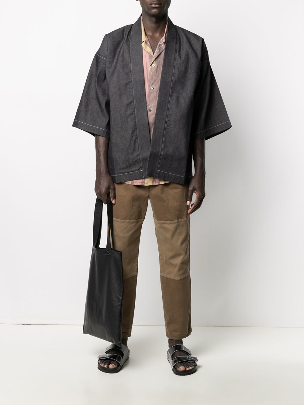 фото Visvim пиджак с рукавами кимоно