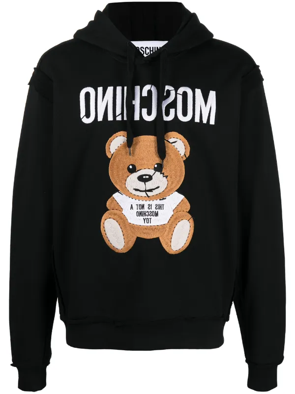 moschino sweatshirt teddy bear