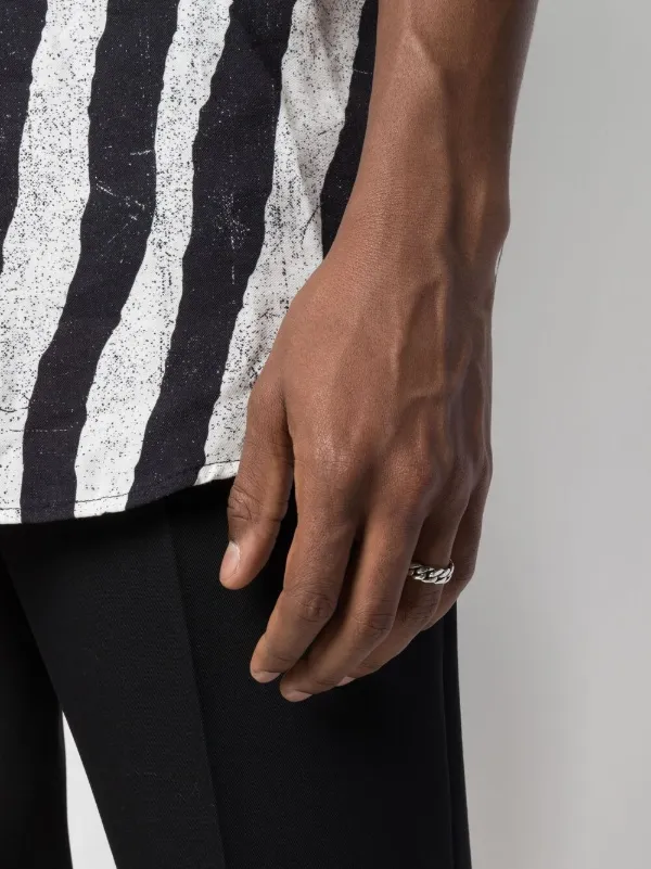 Emanuele Bicocchi chain-link Ring | Silver | FARFETCH AO
