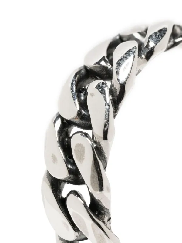 Emanuele Bicocchi chain-link Ring | Silver | FARFETCH AO