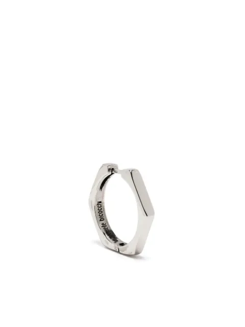 Emanuele Bicocchi hexagonal single earring