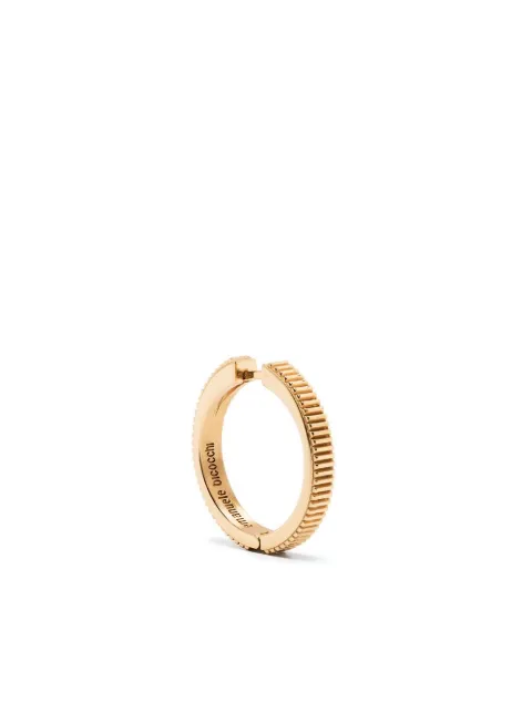 Emanuele Bicocchi striped hoop earring