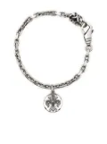 Emanuele Bicocchi lily coin bracelet - Silver