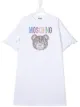 Image 1 of Moschino Kids TEEN rhinestone-embellished T-shirt dress