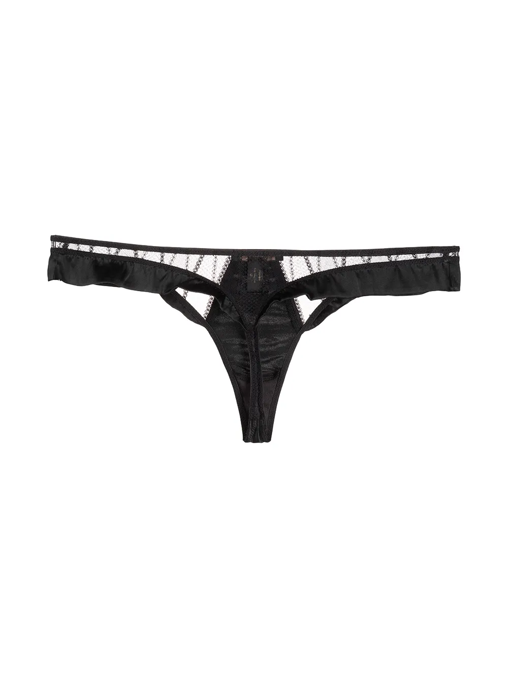 Kiki de Montparnasse String - Zwart