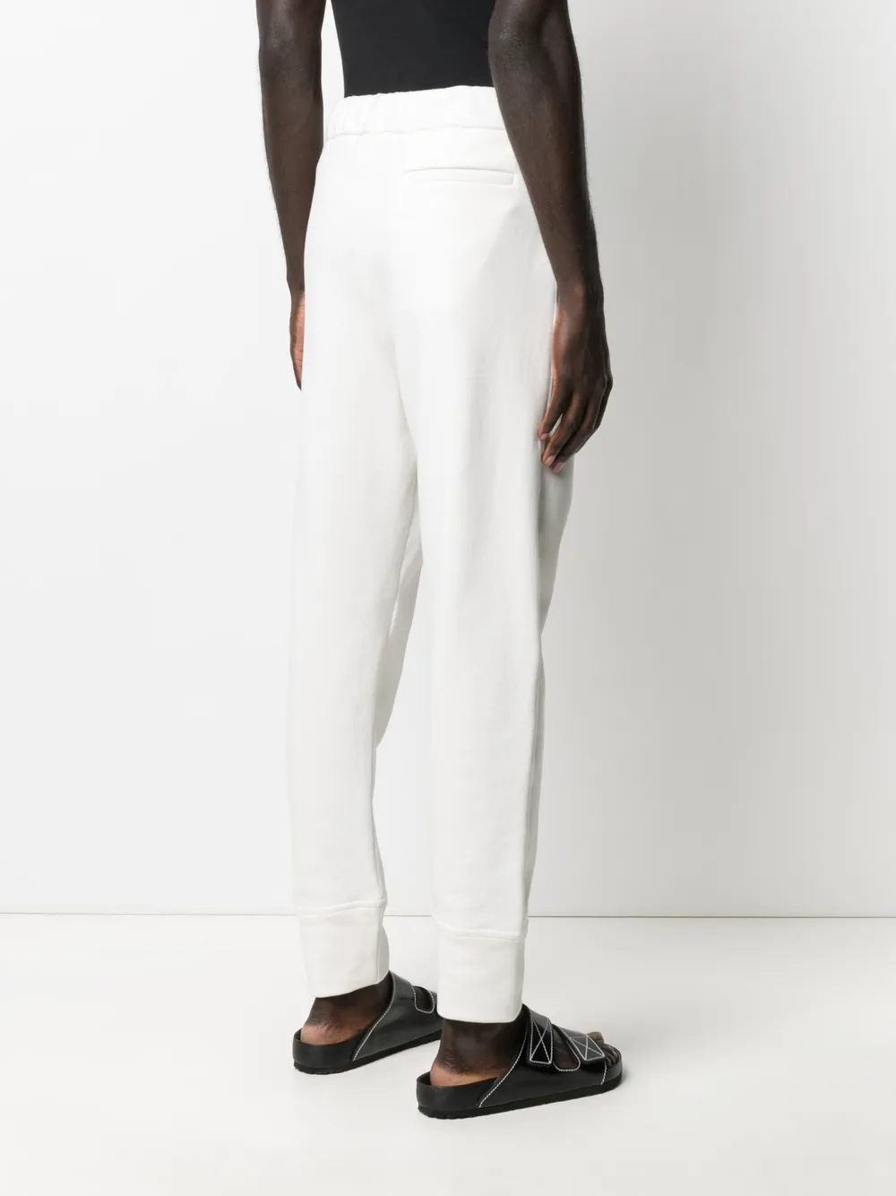 фото Jil sander спортивные брюки с вышитым логотипом