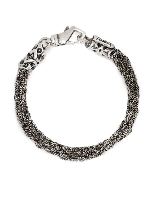 Emanuele Bicocchi Crocheted Chain Bracelet - Farfetch