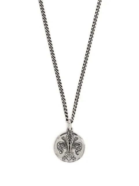 Emanuele Bicocchi collar con dije de moneda