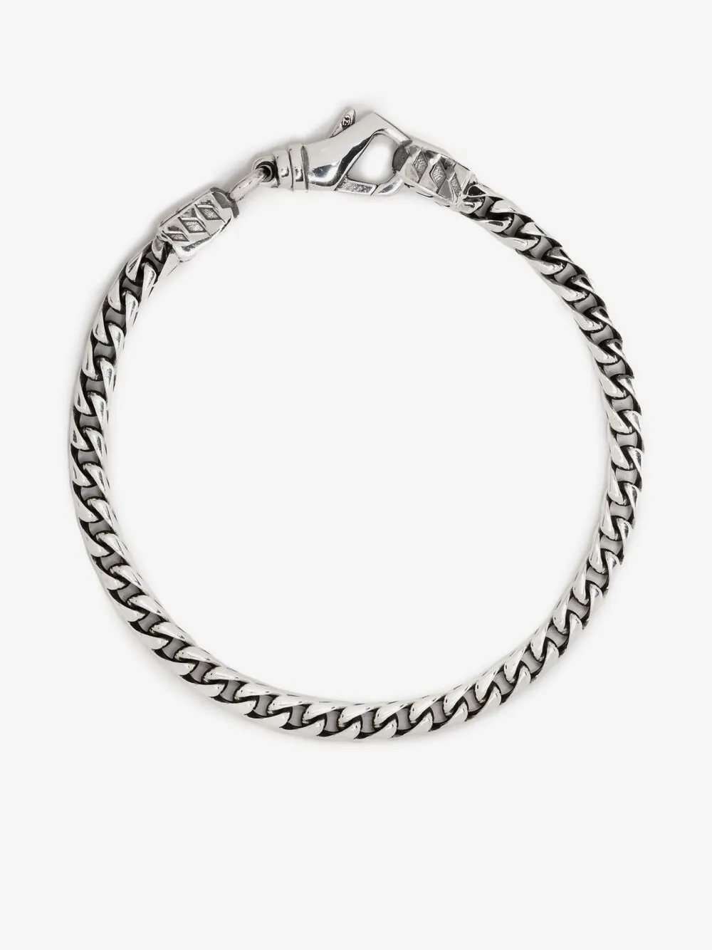 Emanuele Bicocchi square box chain bracelet | Silver | Image 1