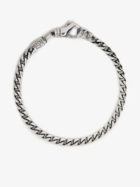 Emanuele Bicocchi Eckiges Venezianer-Kettenarmband
