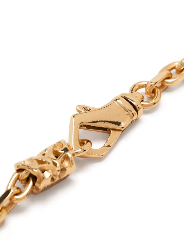Emanuele Bicocchi coin-pendant chain-link Bracelet | Gold | FARFETCH