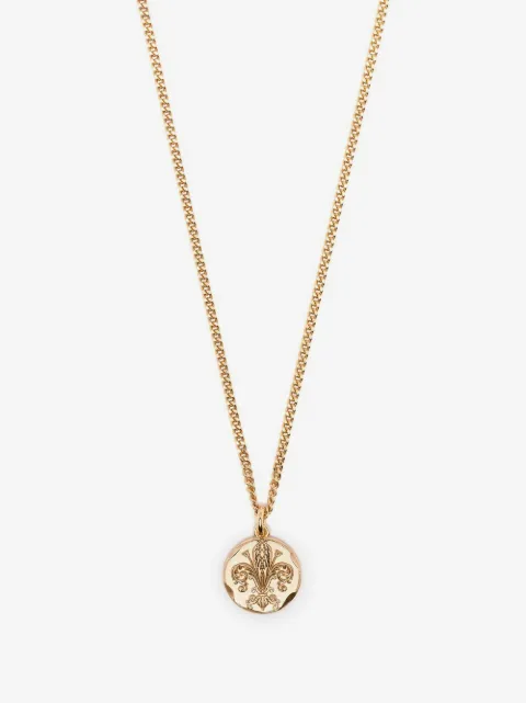 Emanuele Bicocchi coin-pendant necklace