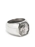 Emanuele Bicocchi coin signet ring - Silver