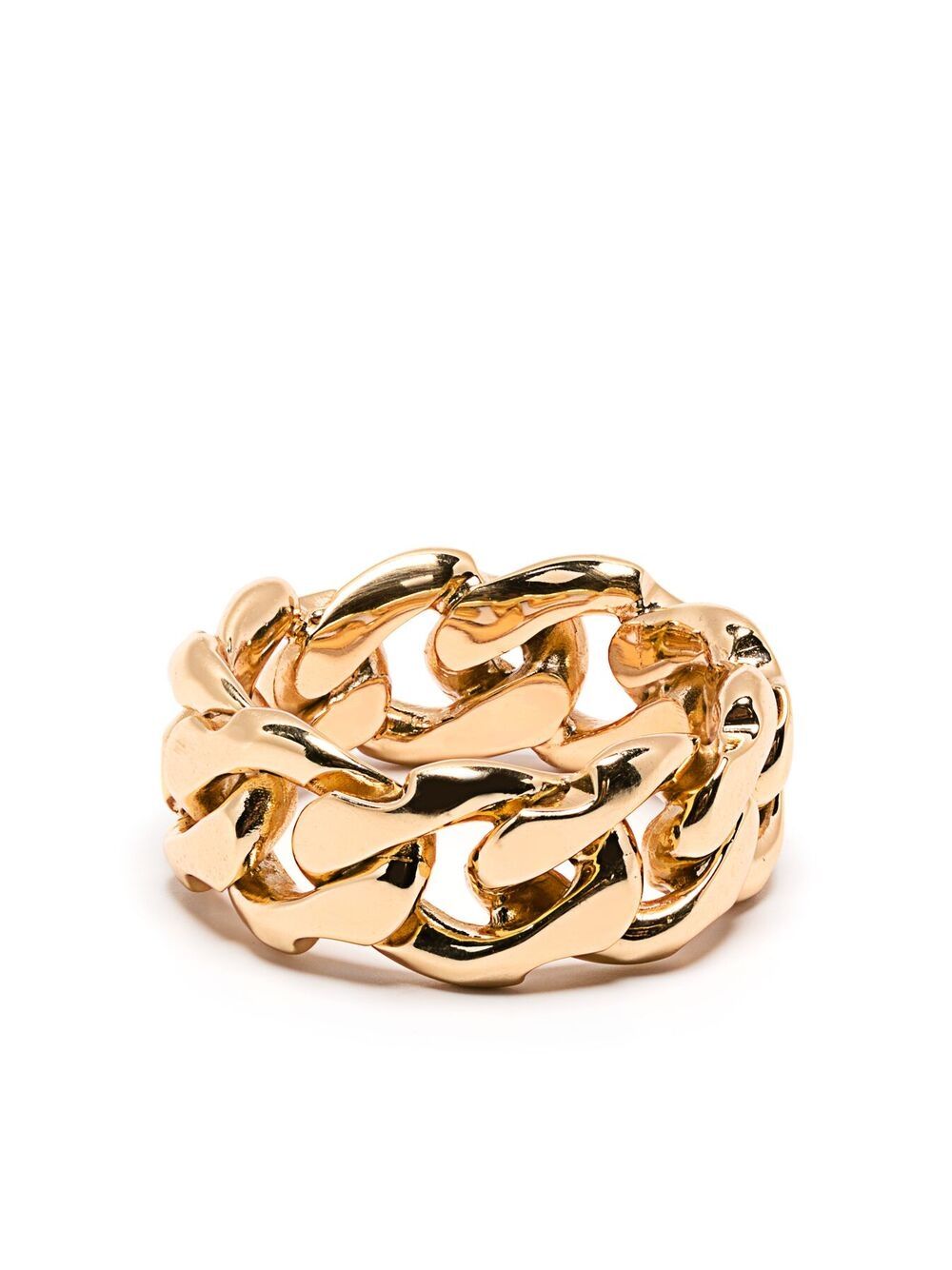 Emanuele Bicocchi Chain-link Ring In Gold