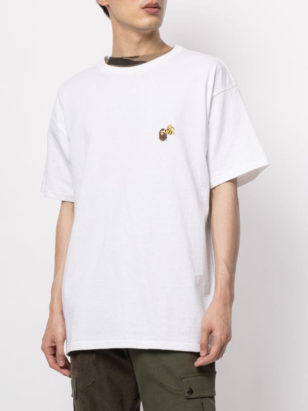 BOSS duck-print Detail T-shirt - Farfetch