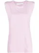 Image 1 of IRO shoulder pad cotton tank top