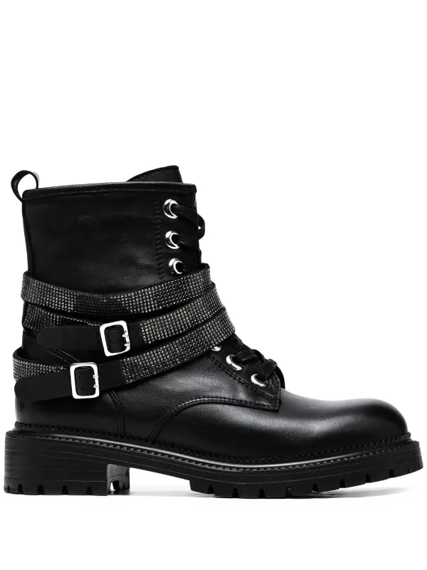 carvela lace up boots