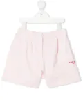 Philosophy Di Lorenzo Serafini Kids mid-rise patch-pocket shorts - Pink