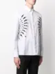Neil Barrett thunderbolt-print cotton shirt